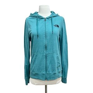 The North Face Teal Canyonlands Full Zip Lightweight Hoodie Size Large